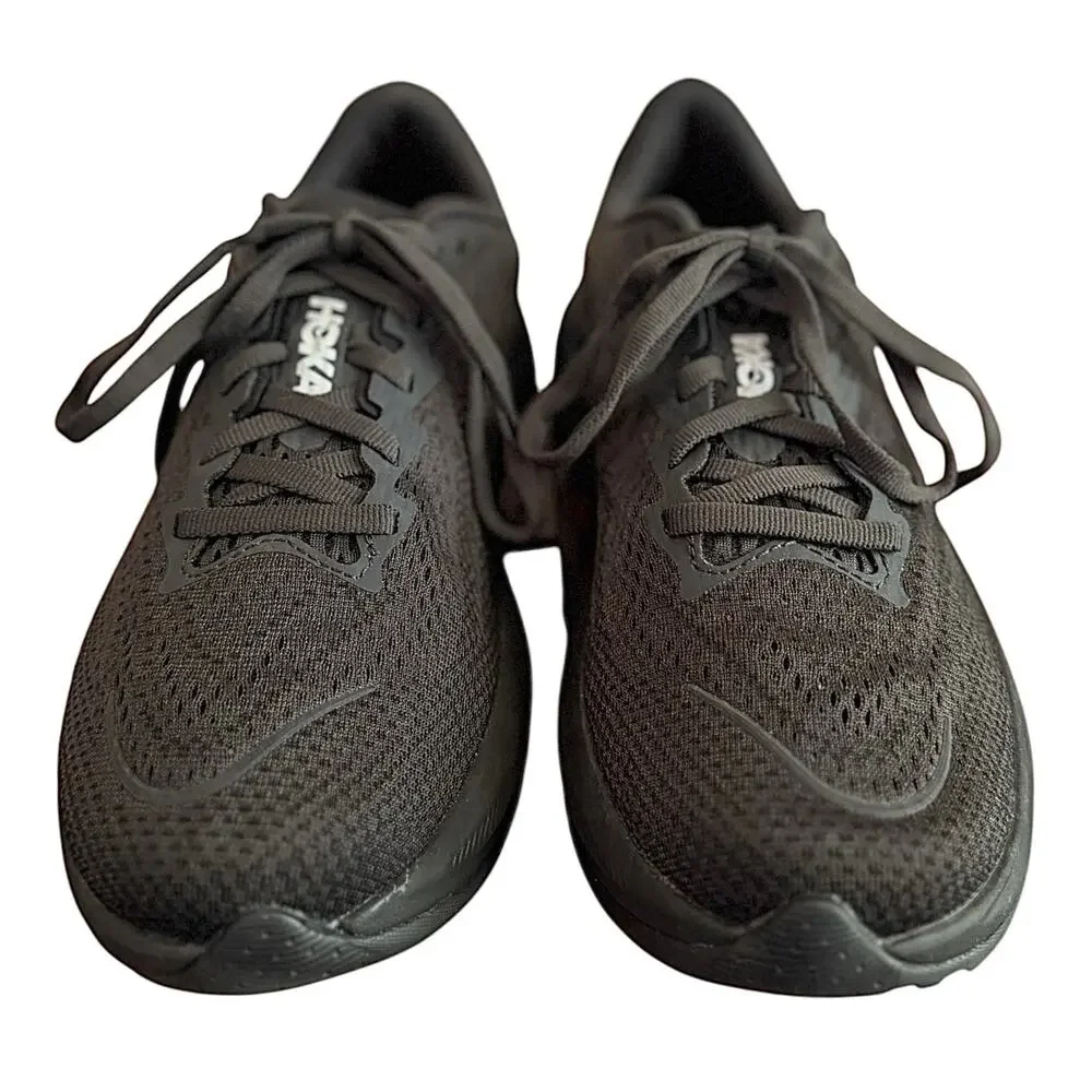 Hoka Rincon 4 Sneaker Black/Black Women’s 6.5 Wide Running Shoe Athletic EUC